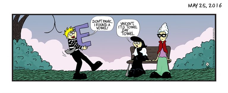 Towel, Not Vowel (05252016)