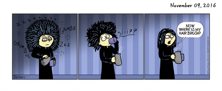 Late Night . . . Grab the Coffee.