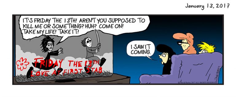 Friday the 13th, I saw it coming (01132017)