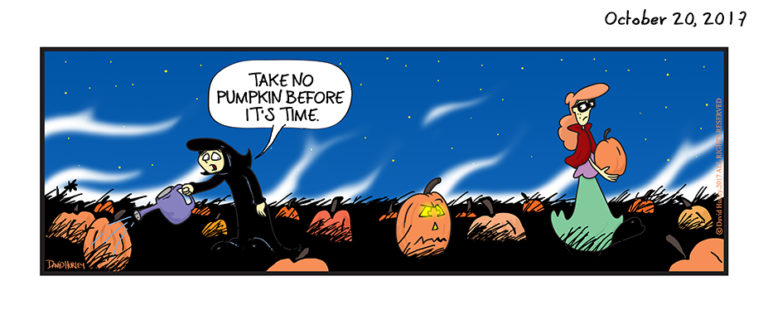 Take No Pumpkin Before It’s Time (10202017)
